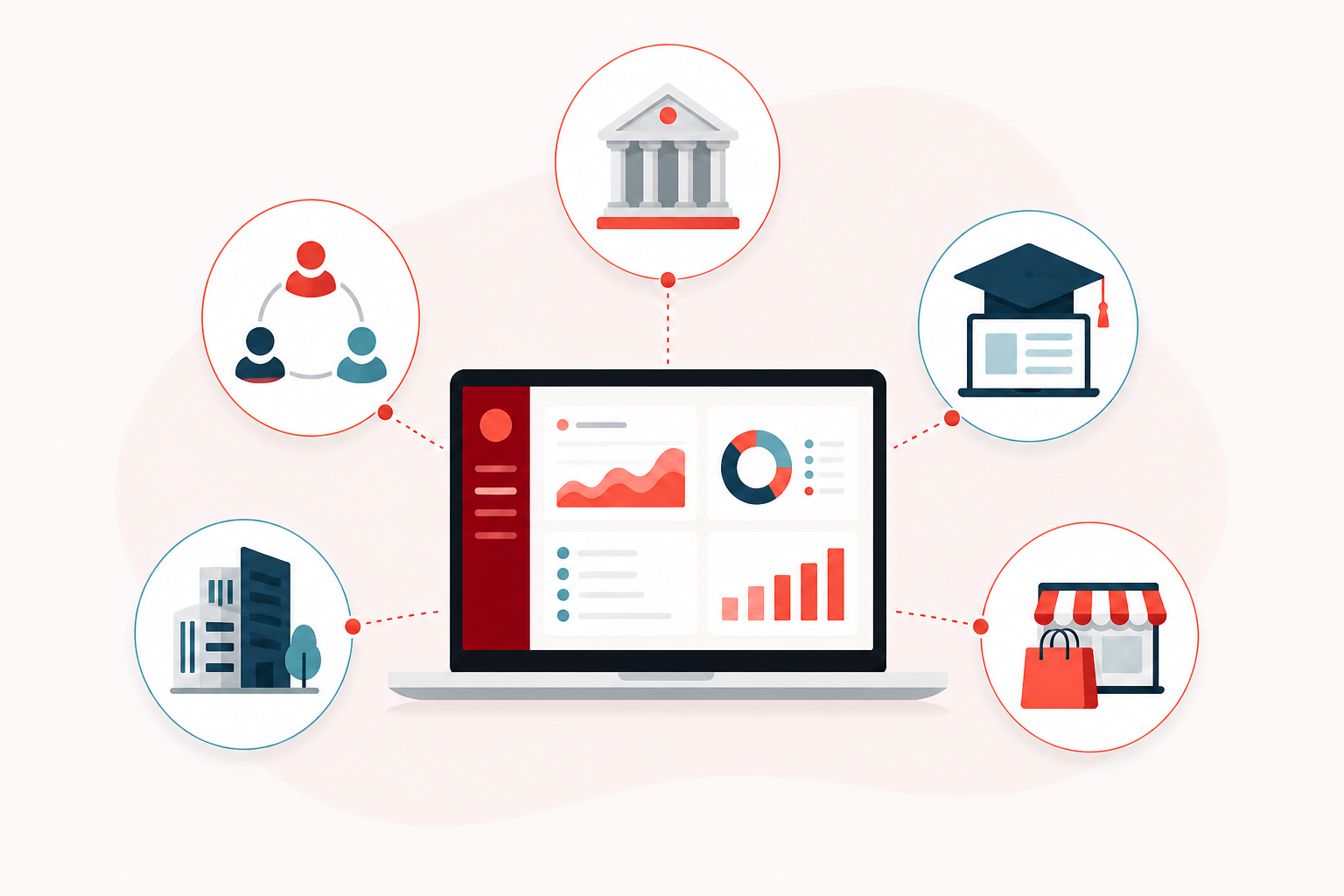 Digital solutions for finance, education, corporate organisations, associations, and eCommerce